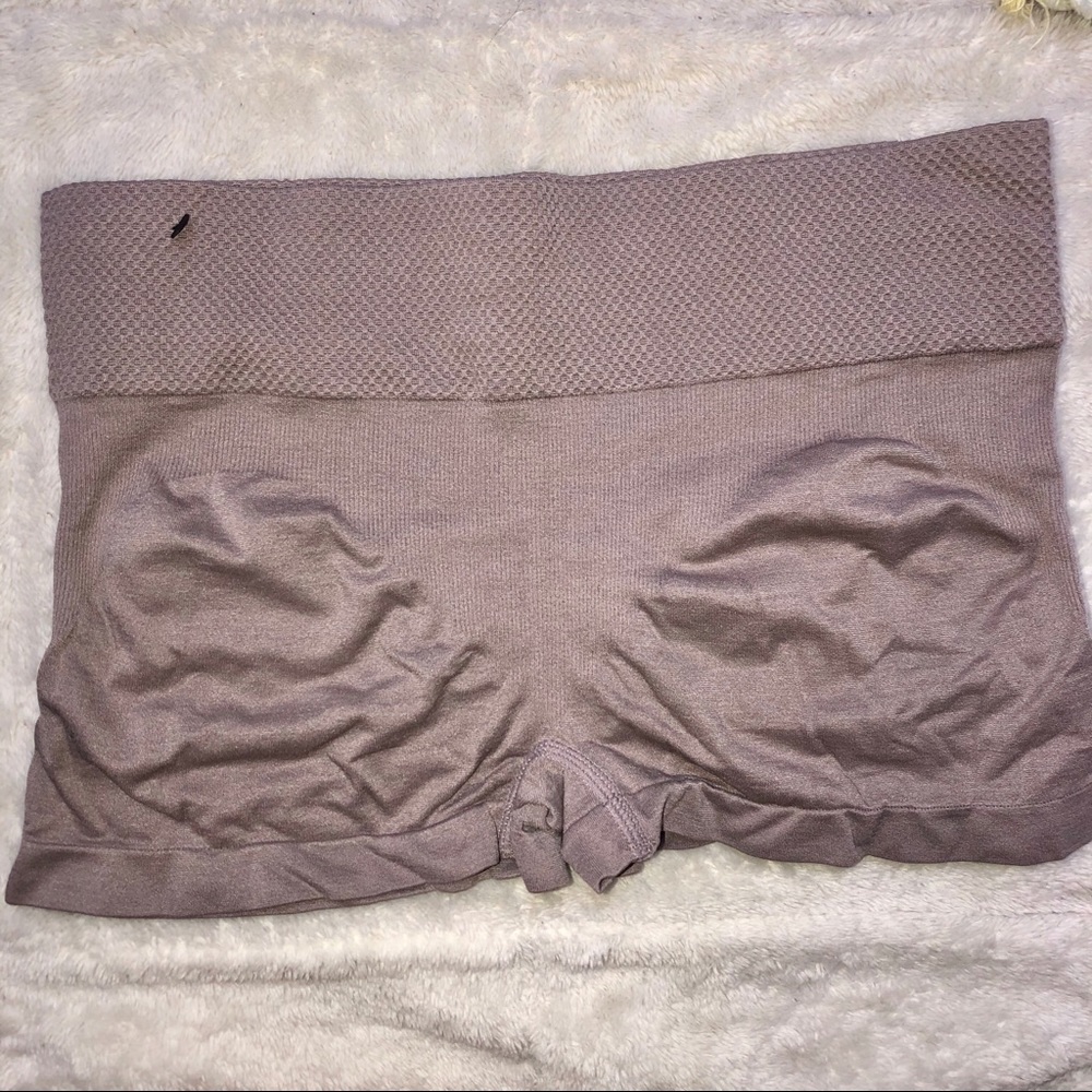 SOLD Kathy Ireland Taupe Shapewear Shorts